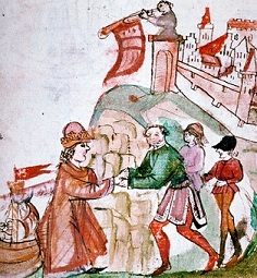 Apollonius returns to Tarsis 15th century manuscript